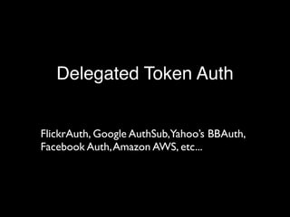 Advanced OAuth Wrangling