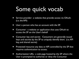 Advanced OAuth Wrangling