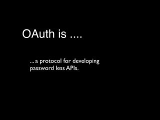 Advanced OAuth Wrangling