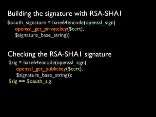 Advanced OAuth Wrangling