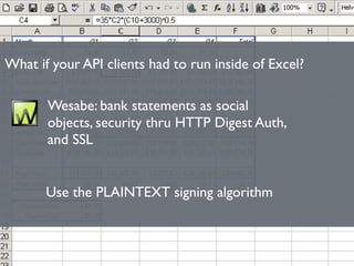 Advanced OAuth Wrangling