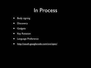 Advanced OAuth Wrangling