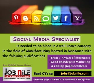 Social Media Specialist