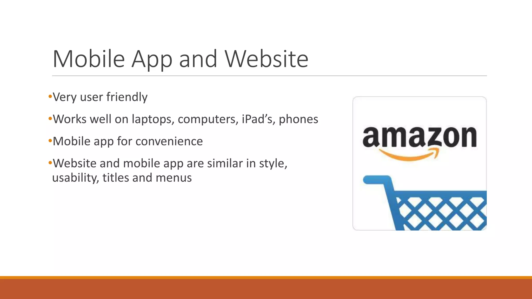 Amazon Digital Strategy | PPTX | Social Networking | Internet