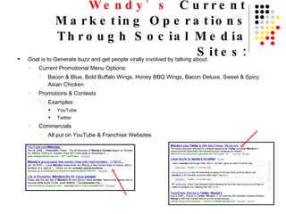 wendy's presentation | PPT