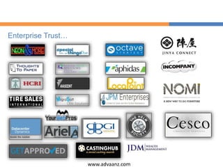 www.advaanz.com
Enterprise Trust…
 