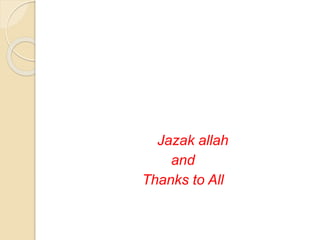 Jazak allah
and
Thanks to All
 