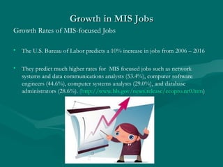 Advantages And Benefits Of MIS In Your Career | PPT