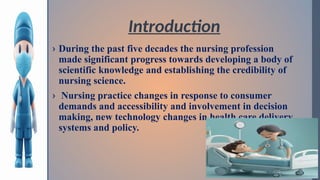 extended and expended role of nurses in advance nursing education | PPTX