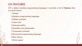 Advance C# Programming Part 1.pdf | Programming Languages | Computing