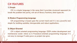 Advance C# Programming Part 1.pdf | Programming Languages | Computing