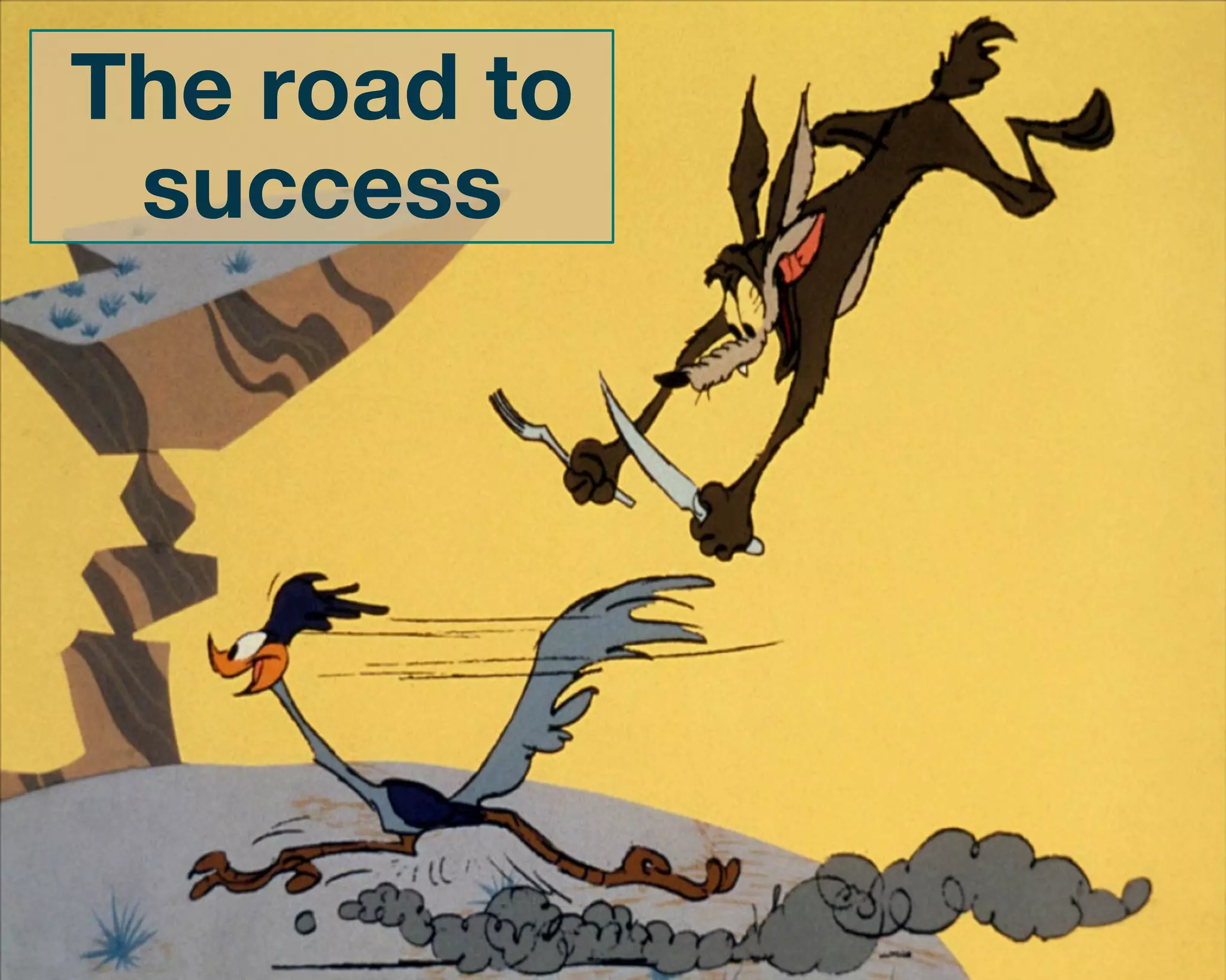The road to 
success 
 