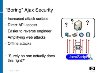 Advanced Ajax Security | PPT