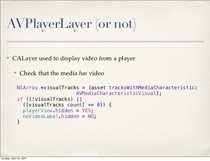Advanced Media Manipulation with AV Foundation