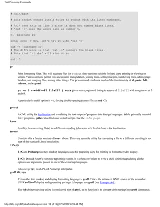Advanced Bash Scripting Guide 02