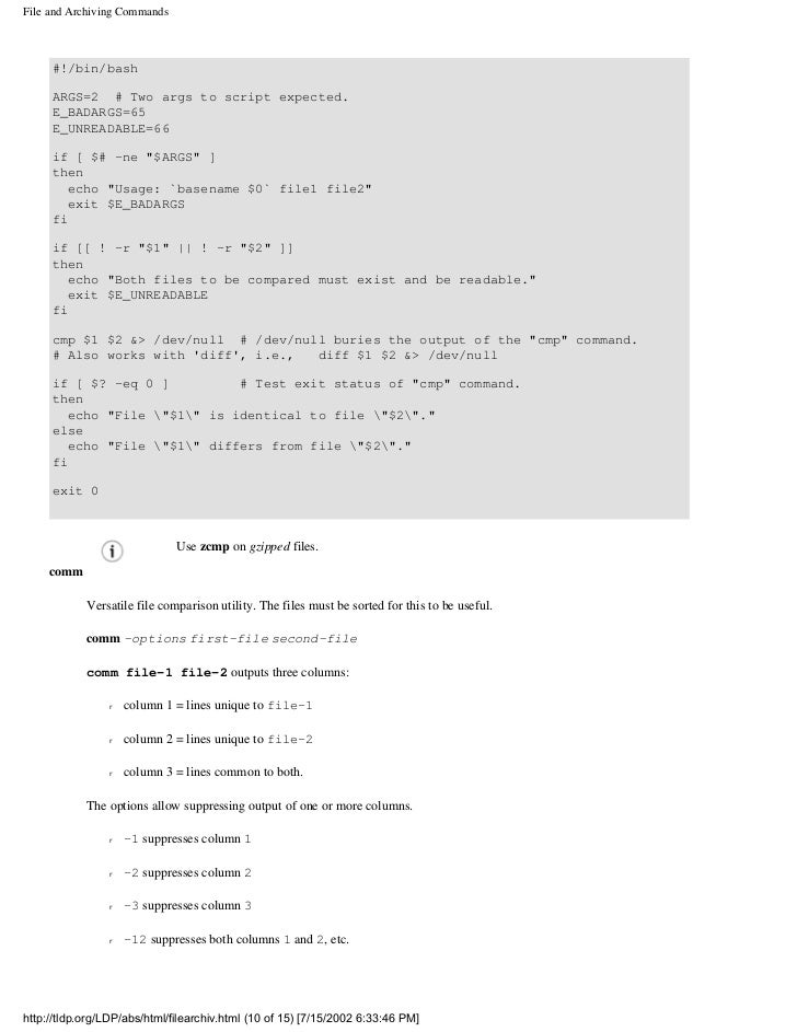 advanced bash scripting guide 2002