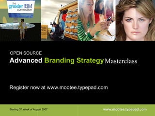 Advanced Brand Strategymaster Framework