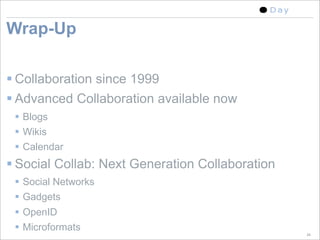 Advanced Collaboration And Beyond