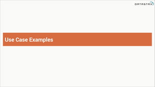 Use Case Examples
 