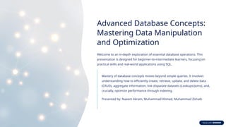 Concepts Mastering Data Manipulation and Optimization .pptx
