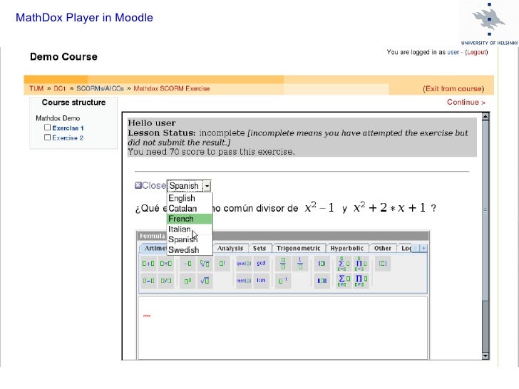 Advanced Language Technologies for Mathematical Markup        Advanced Language Technologies for Mathematical Markup