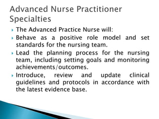 Advanced nurse-practitioner-job-description | PPTX