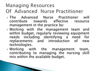 Advanced nurse-practitioner-job-description | PPTX