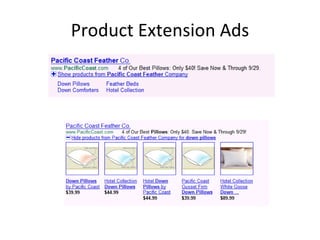 Product Extension Ads 