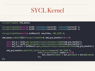 SYCL Kernel
 
