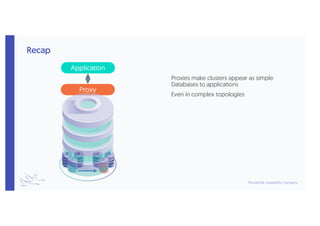 Transparent Failover Webinar Slides: Intelligent Database Proxies: Routing & Transparent ...