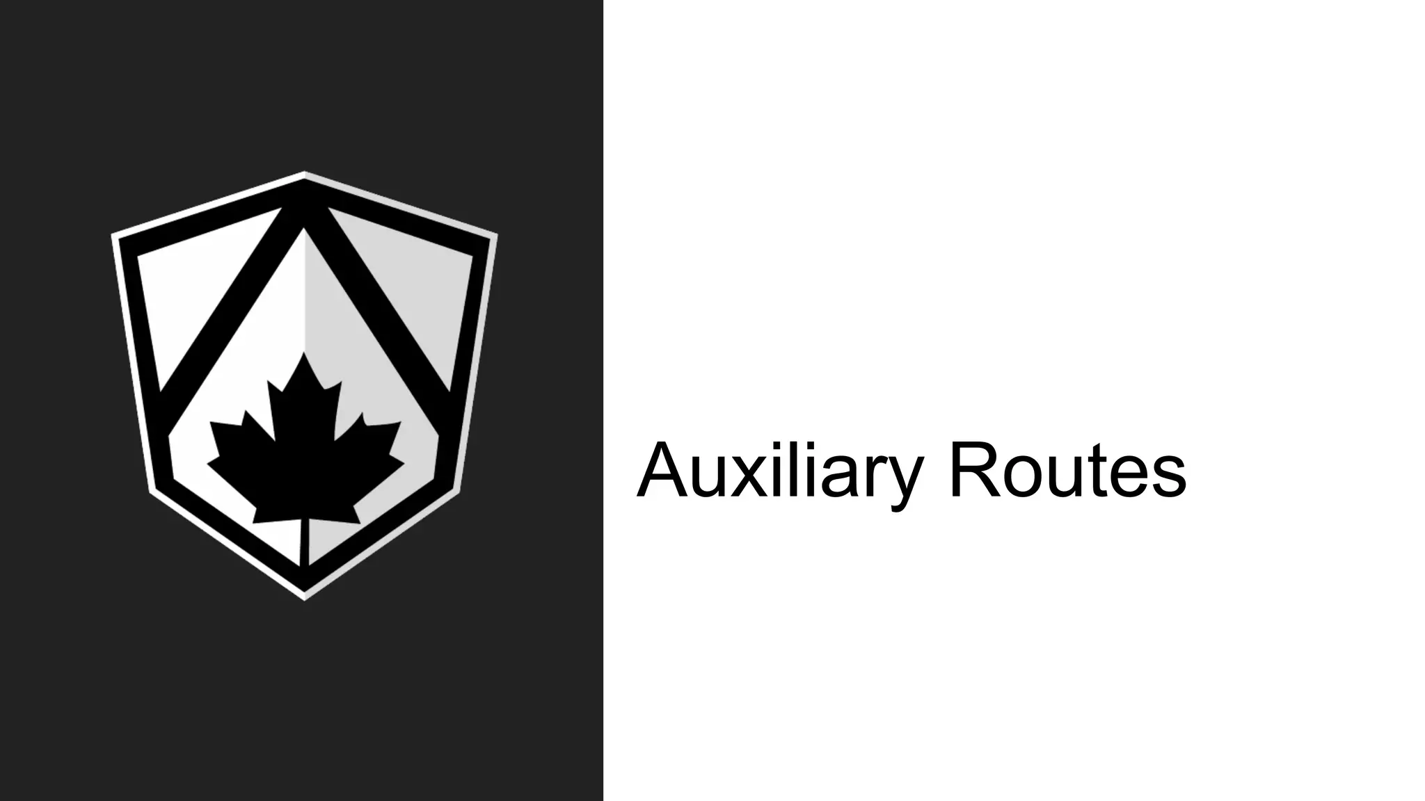 Auxiliary Routes 