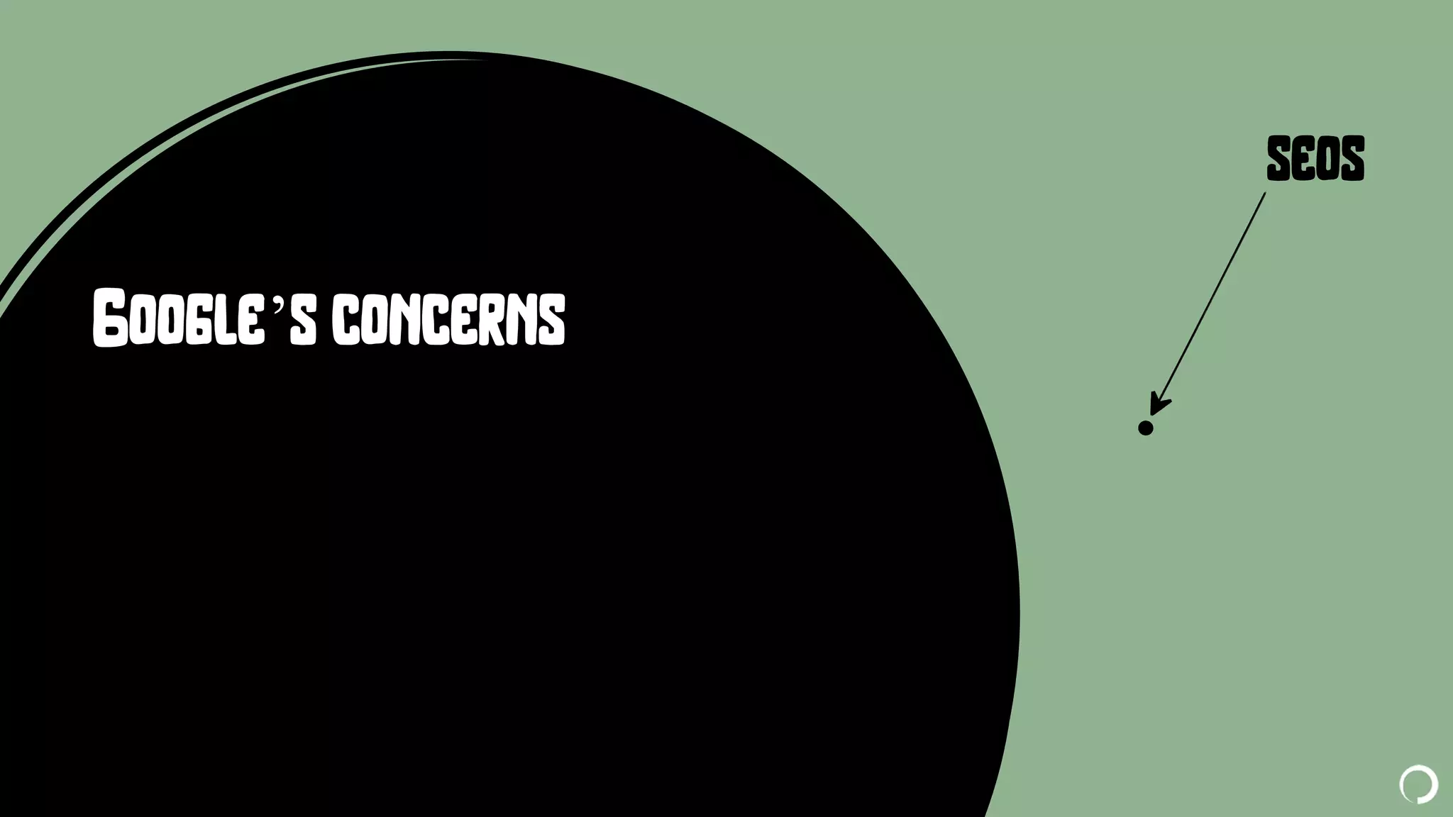 @portentint
seos
Google’s concerns
 