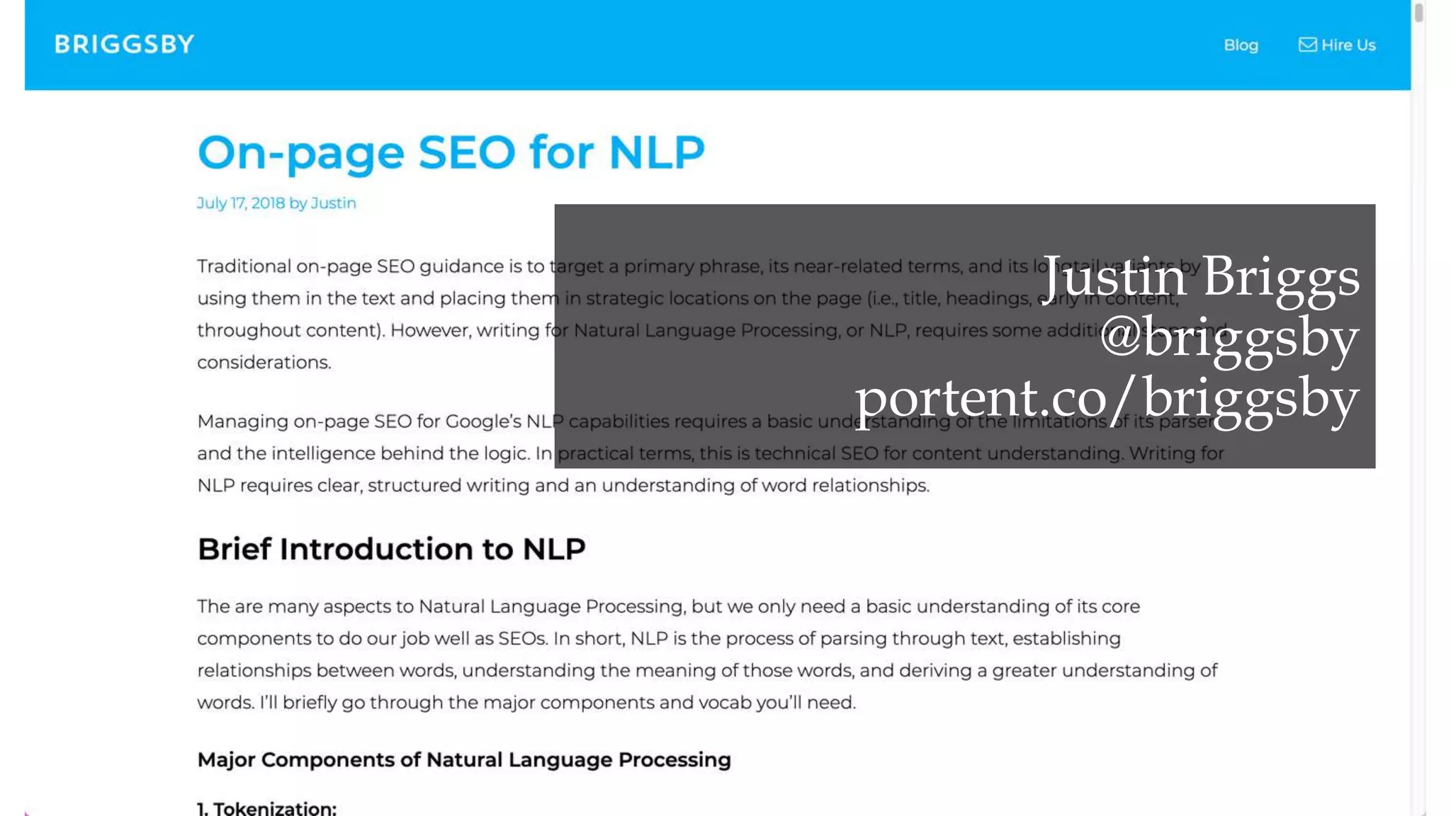 @portentint
Justin Briggs
@briggsby
portent.co/briggsby
 