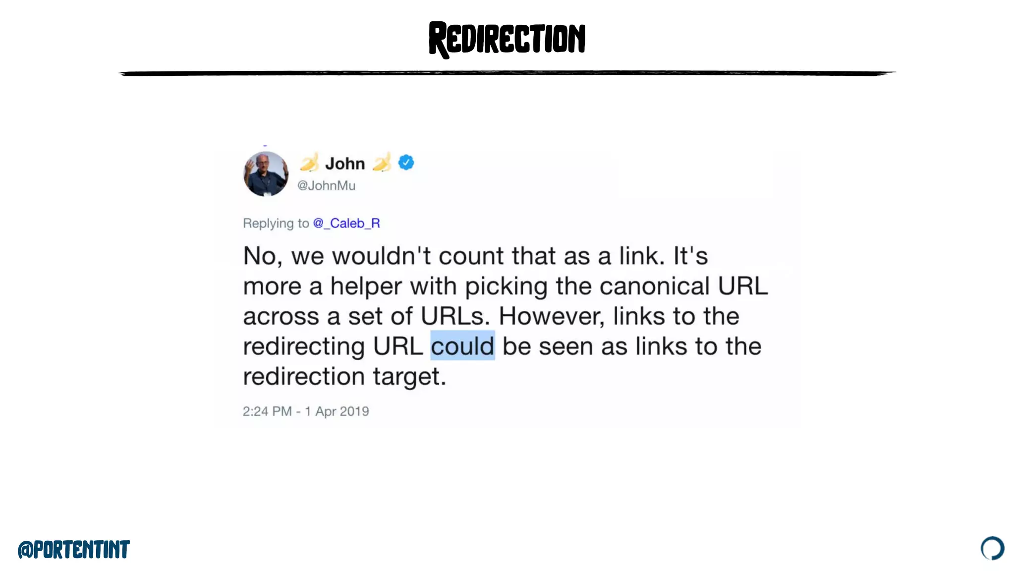 @portentint
Redirection
 