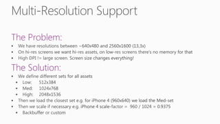 The Problem:
The Solution:
 