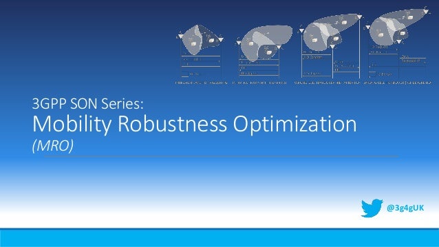 3GPP SON Series:
Mobility Robustness Optimization
(MRO)
@3g4gUK
 