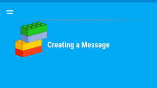 Creating a Message
 