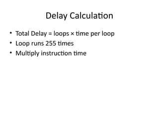 Comprehensive Guide to Timers and Counters in 8085 Microprocessor | PPTX