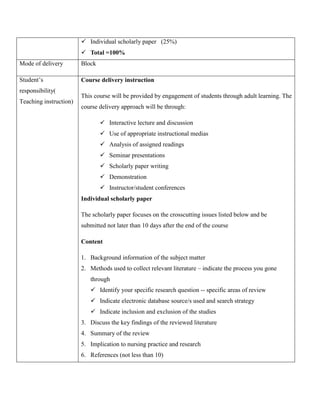 Advanced Adult Health Nursing II syllabus (1).docx
