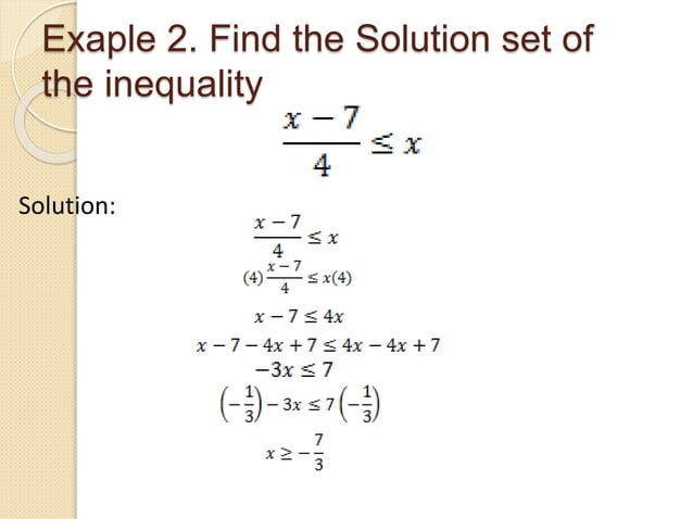 Advanced algebra