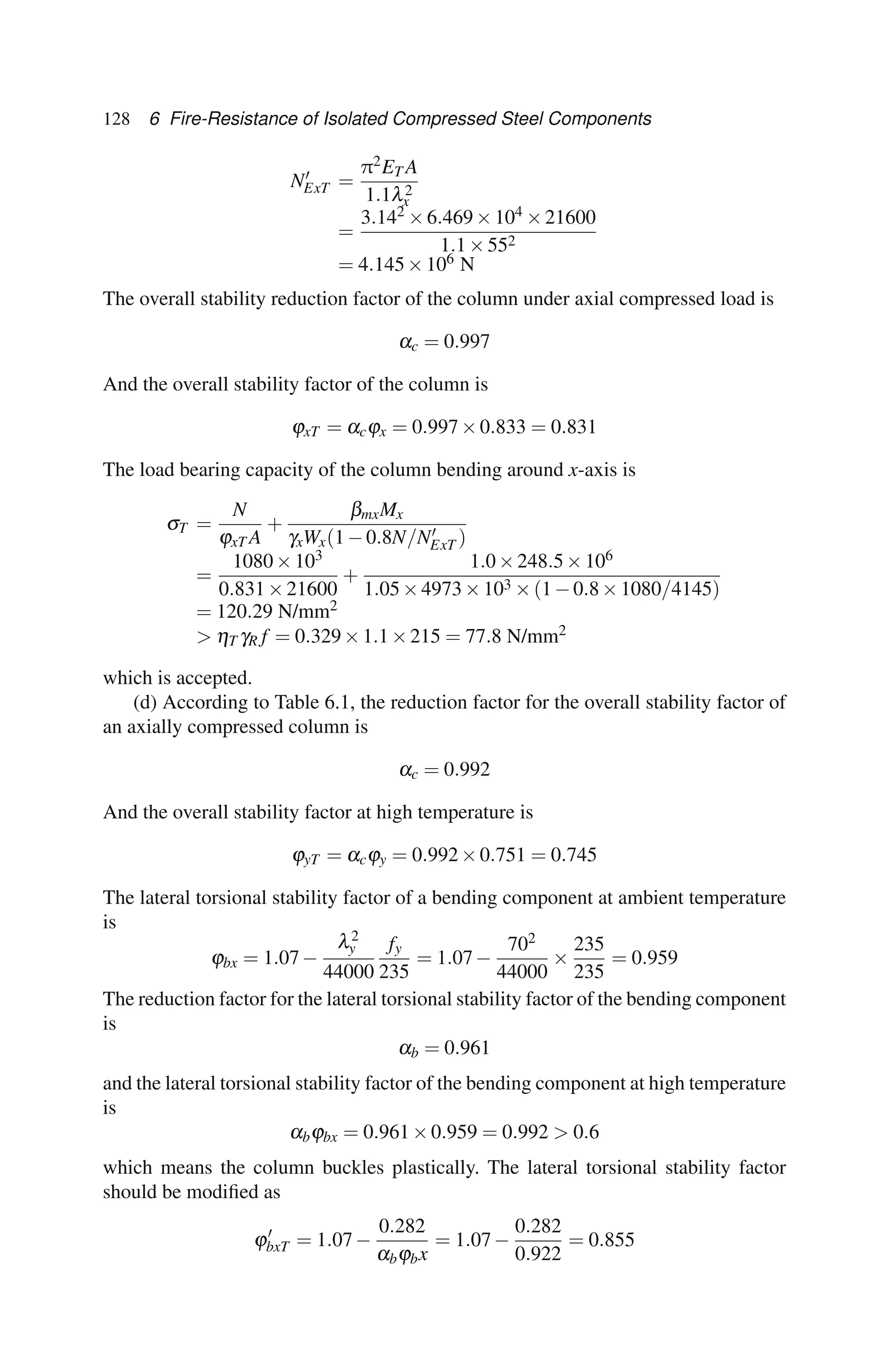 Advanced analysis and design for fire safety of steel structures | PDF