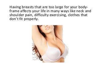 Advanced Anderson Breast Reduction Surgery Fort Worth TX  Slide 3