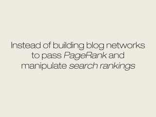 SEO  Advanced and scalable link building 