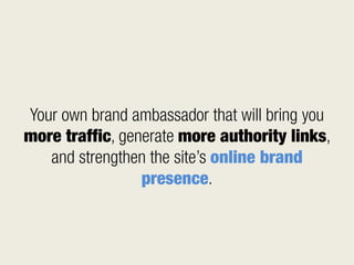 SEO  Advanced and scalable link building 