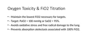 Titrate Fio2 From Pao2 Advanced Anesthesia Management for Organ Procurement.pptx