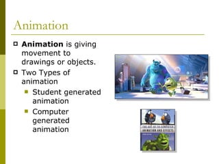 Advanced animation techniques