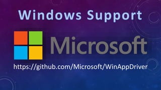 https://github.com/Microsoft/WinAppDriver
 