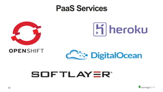 42
PaaS Services
 