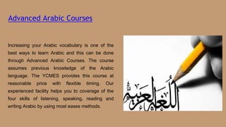 Advanced Arabic Courses | PPTX