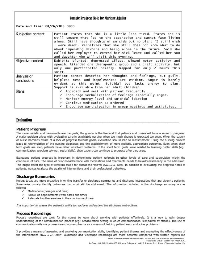 Self report assessment definition nursing